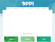 Tablet Screenshot of e-oppi.fi